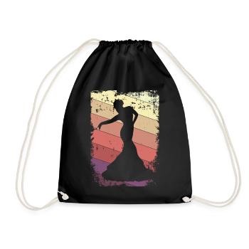 Danseuse - Sac de sport léger - noir - Devant