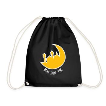Arab Moon - Drawstring Bag - black - Front