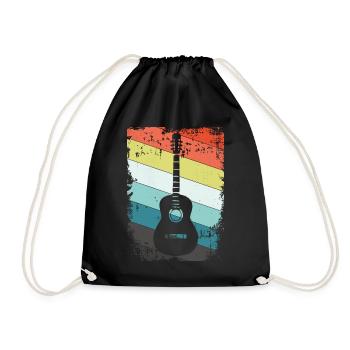 Guitare - Sac de sport léger - noir - Devant