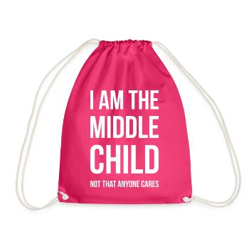 Enfant moyen I - Sac de sport léger - fuchsia - Devant