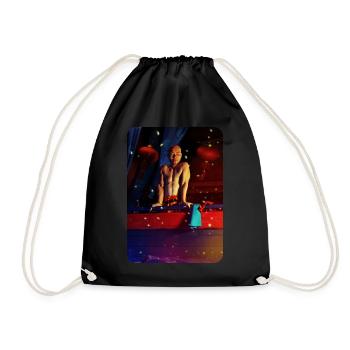 Khan T-shirt - Sac de sport léger - noir - Devant
