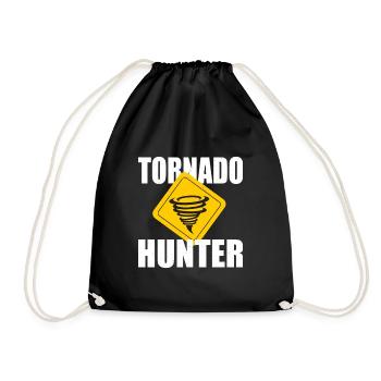 Tornado Jäger - Turnbeutel - Schwarz - Vorne