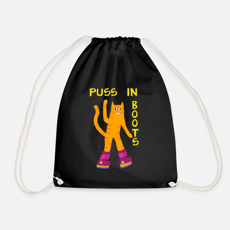 Show me your shoes - Drawstring Bag - black