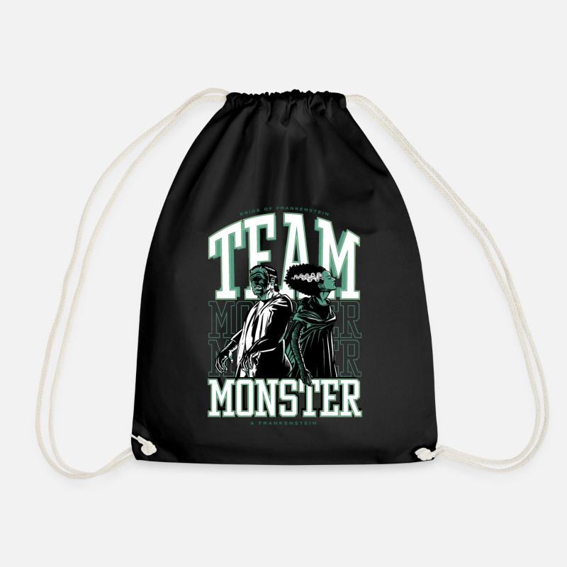 Universal Monsters Team Monster Frankenstein - Turnbeutel - Schwarz