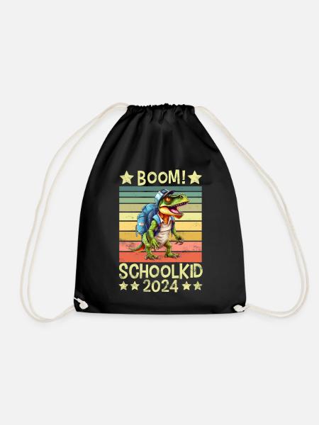 Einschulung Erstklässler Schule 1. Klasse - Turnbeutel - Schwarz
