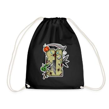 Tarot Abîmé Halloween ! - Sac de sport léger - noir - Devant
