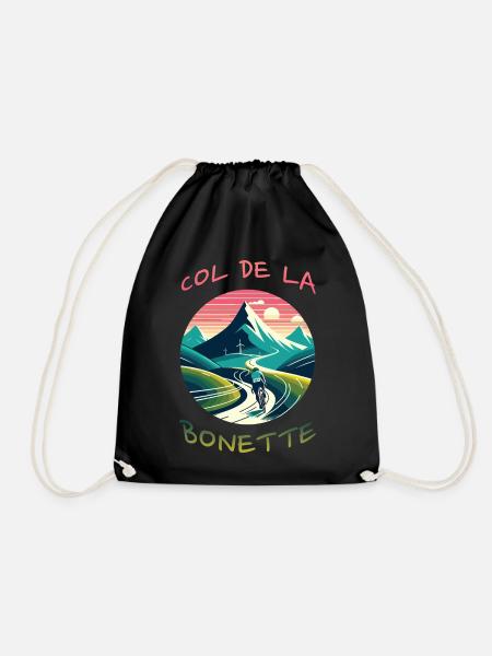Col de la Bonette : le défi des Alpes - Sac de sport léger - noir