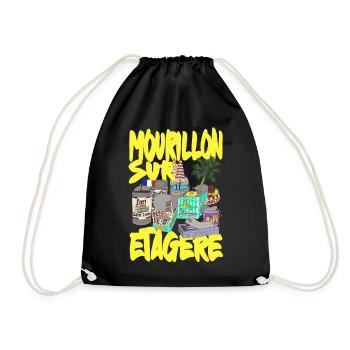Mourillon on the shelf Toulon - Drawstring Bag - black - Front
