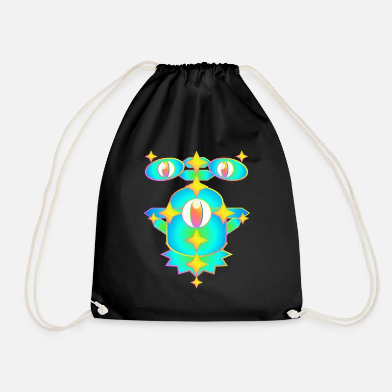 Milles étoiles version 2 - Sac de sport léger - noir