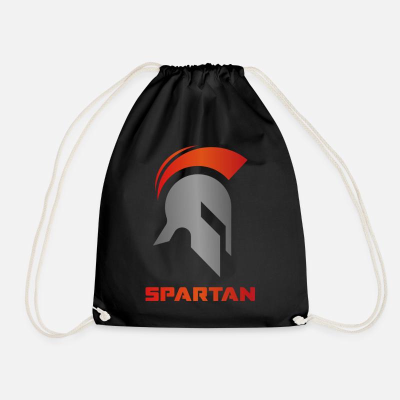 Spartan Warrior Gym - Turnbeutel - Schwarz