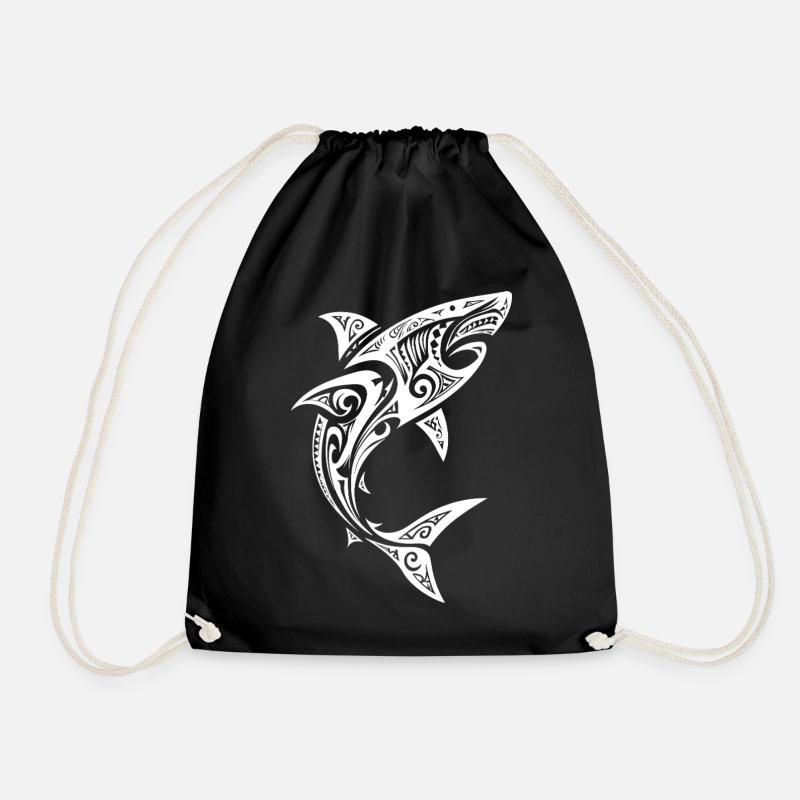 requin - Sac de sport léger - noir