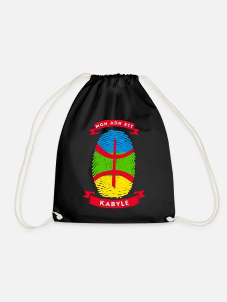 Mon ADN Est Kabyle – Cadeau Berbère Amazigh - Sac de sport léger - noir