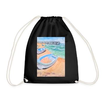 Souvenirs de Fort-de-l'Eau - Bordj El Kiffan, Alge - Sac de sport léger - noir - Devant