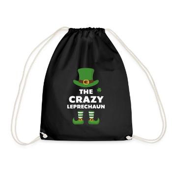 Le Crazy Leprechaun - Sac de sport léger - noir - Devant