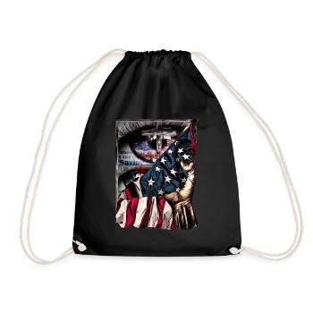 Conception pour les employés de l’église à l’américaine - Sac de sport léger - noir - Devant