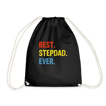 Meilleur beau-père de tous les temps - Sac de sport léger - noir - Devant