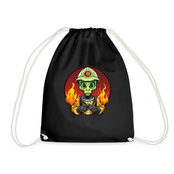 Brigade de pompiers étrangers - Sac de sport léger - noir - Devant