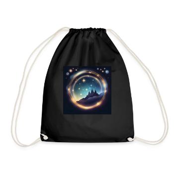 Leo Leo Leo Zodiac Gift - Drawstring Bag - black - Front