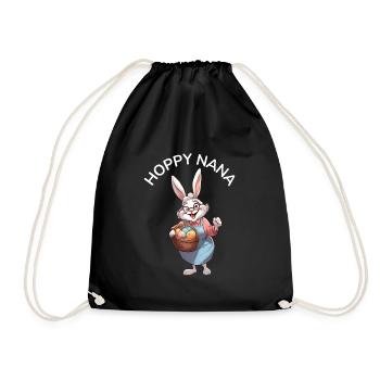 Cadeau Nana houblonnée - Sac de sport léger - noir - Devant