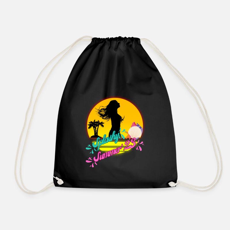 Splashy Summer 2023 - Turnbeutel - Schwarz