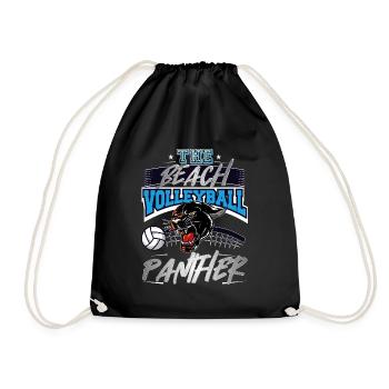 le sport de balle de conception de pather de volleyball de plage - Sac de sport léger - noir - Devant
