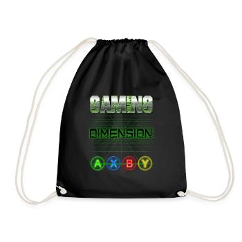 GAMING-DIMENSION (AXBY) - Turnbeutel - Schwarz - Vorne