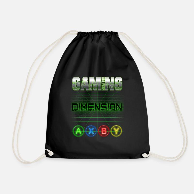 GAMING-DIMENSION (AXBY) - Turnbeutel - Schwarz