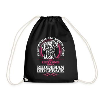 GUARDIAN ANGEL RHODESIAN RIDGE BACK - Drawstring Bag - black - Front