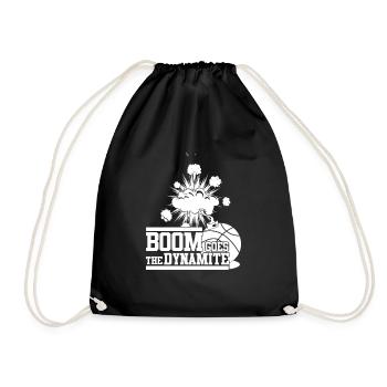 BASKETBALL BASKETBALL BASKETBALL BASKETBALL BASKET - Drawstring Bag - black - Front