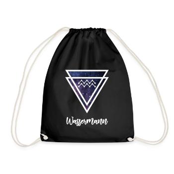 Verseau - Sac de sport léger - noir - Devant