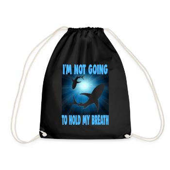 Scuba Diver Design Instructor Snorkeling - Drawstring Bag - black - Front