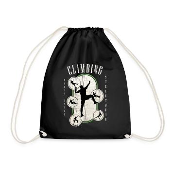 Escalade, Escalade, Montagne, Alpinisme, Sports, Nature - Sac de sport léger - noir - Devant