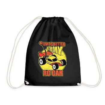 RC voiture, modèle réduit, voiture télécommandée, jouet - Sac de sport léger - noir - Devant