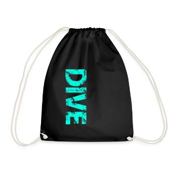 Plongée - Sac de sport léger - noir - Devant
