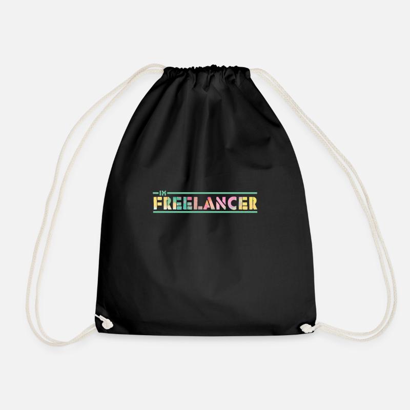 Freelancer Painter - Turnbeutel - Schwarz