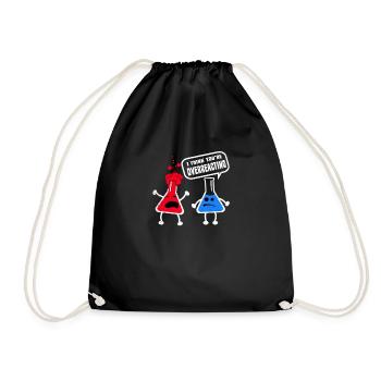 Chimie en sursis cadeau Nerd Kemiket - Sac de sport léger - noir - Devant