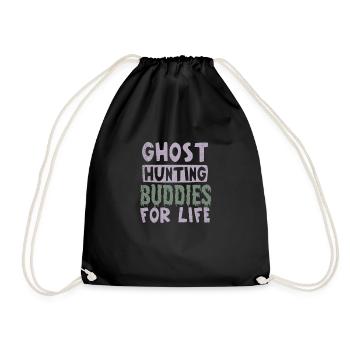 Ghost Hunter Polafe für immer Geschenk - Turnbeutel - Schwarz - Vorne