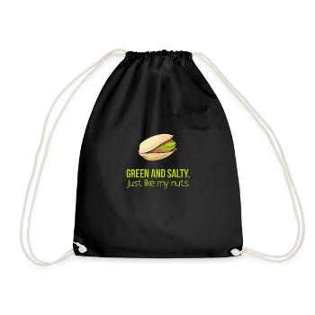 Drôle de Pistazie Nuss Pistache cadeau de pistache Pistacia - Sac de sport léger - noir - Devant