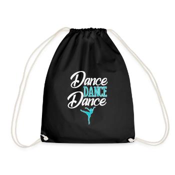 Danser danser et danser encore - Sac de sport léger - noir - Devant