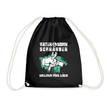 Tournevis père et fils - Sac de sport léger - noir - Devant