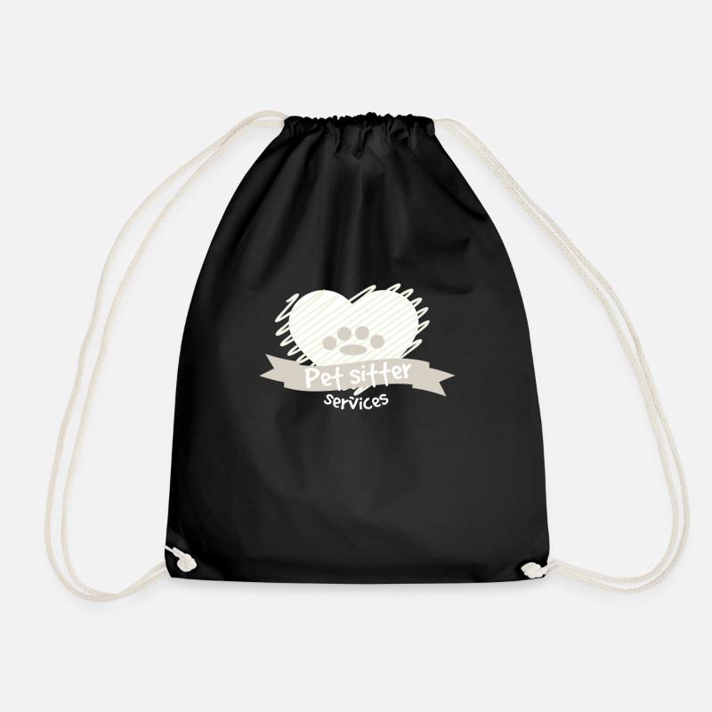 Service de gardiennage - Garde d'animaux - Sac de sport léger - noir