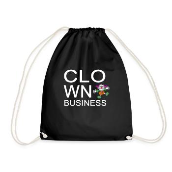 Clown - Drawstring Bag - black - Front