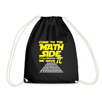 Maths Pi Sombre Page Jeu de mots Fantasy Cadeau - Sac de sport léger - noir - Devant