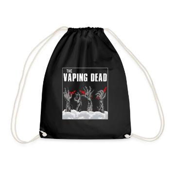 The vaping dead - Turnbeutel - Schwarz - Vorne