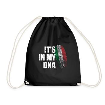 C'est dans mon ADN Italie - Je suis une fierté italienne - Sac de sport léger - noir - Devant