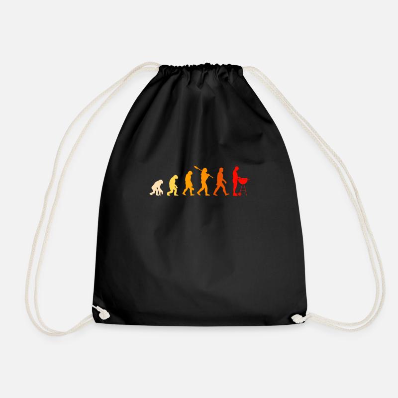 BBQ Evolution - barbecue, barbecue, barbecue - Sac de sport léger - noir