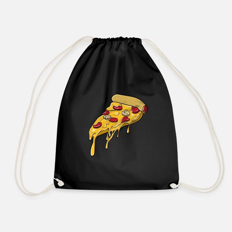 pizza - Sac de sport léger - noir