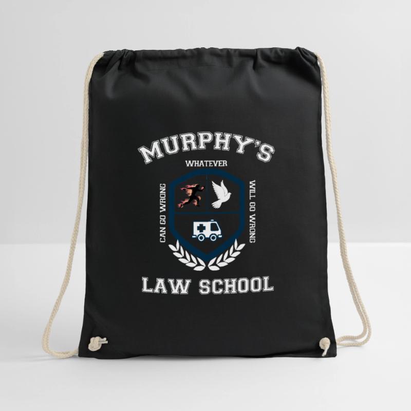 Murphys Gesetz Fehler Experiment Unfall Geschenke Turnbeutel