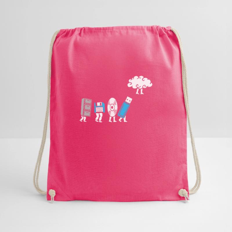 Cloud Computing Evolution Computer Entwicklung Turnbeutel