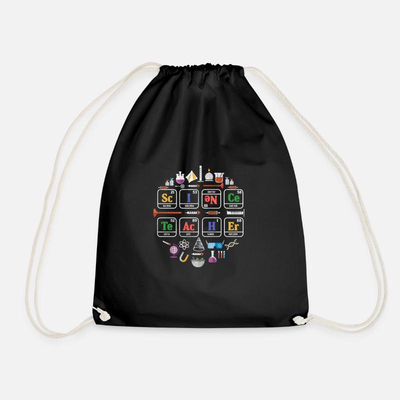 Professeur de physique chimie - Sac de sport léger - noir
